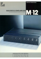 Luxman M-12-Brochure